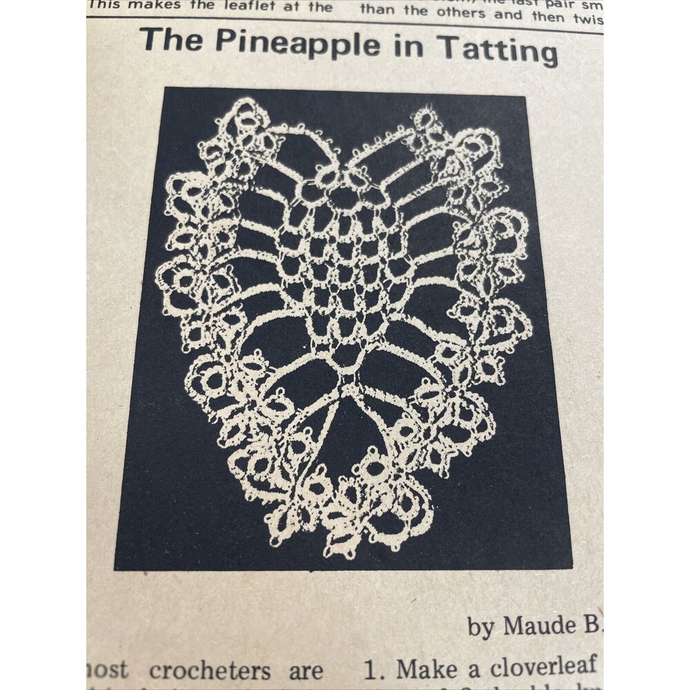 Vintage May 1976 Magazine Olde Time Needlework Patterns And Designs - Picture 8 of 12